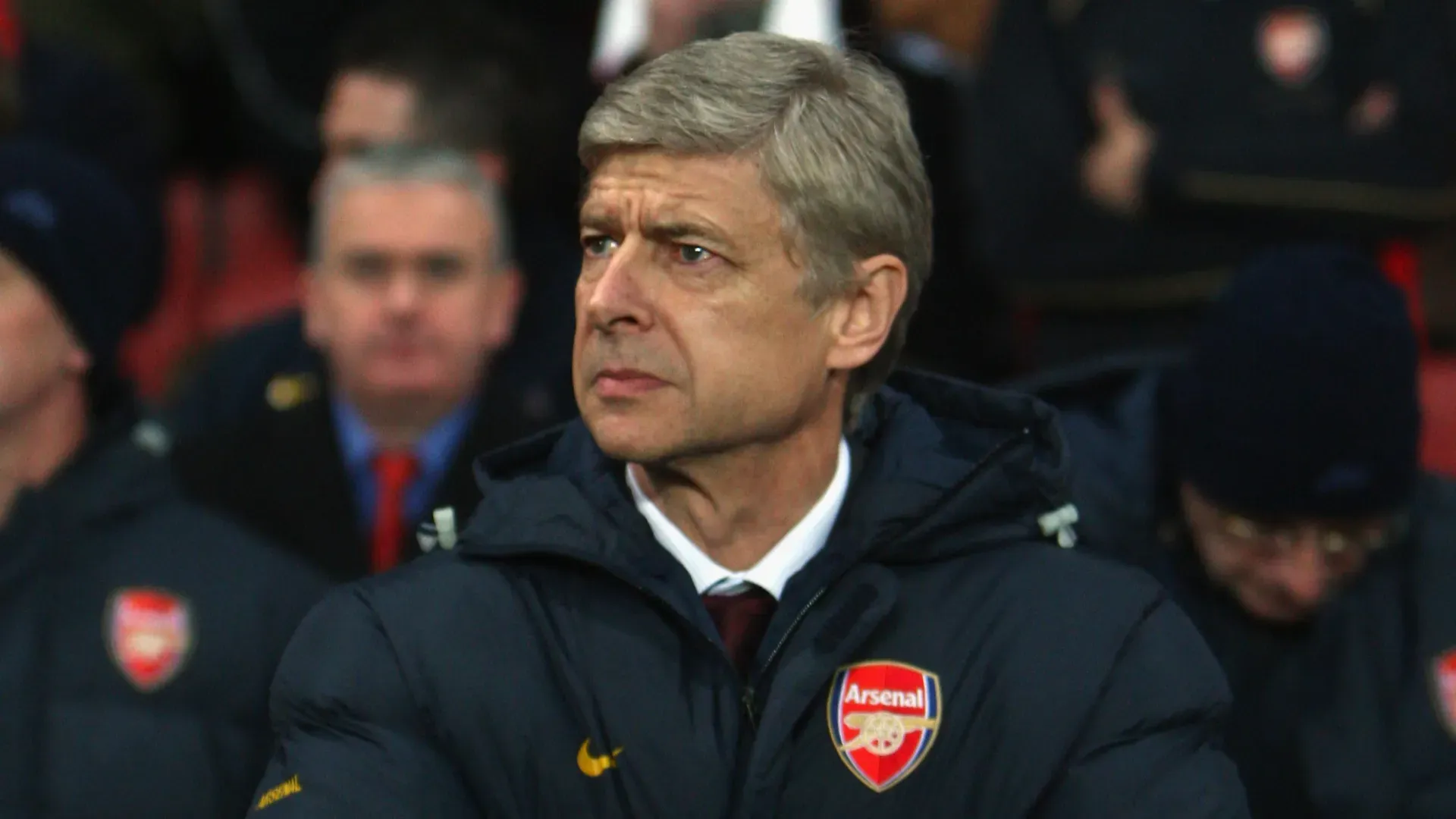 Arsène Wenger em jogo do Arsenal