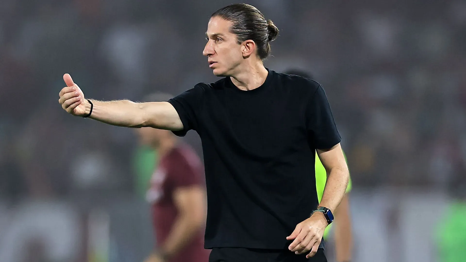 Filipe Luís pode vencer a Libertadores pelo Flamengo, mas agora como treinador (foto: Buda Mendes/Getty Images)