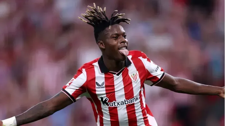 Nico Williams, atacante do Athletic Bilbao (Ion Alcoba Beitia/Getty Images)