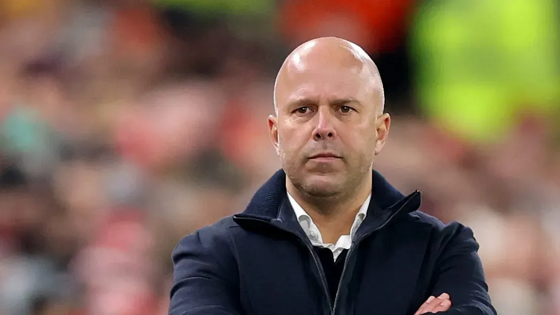 Arne Slot, técnico do Liverpool.