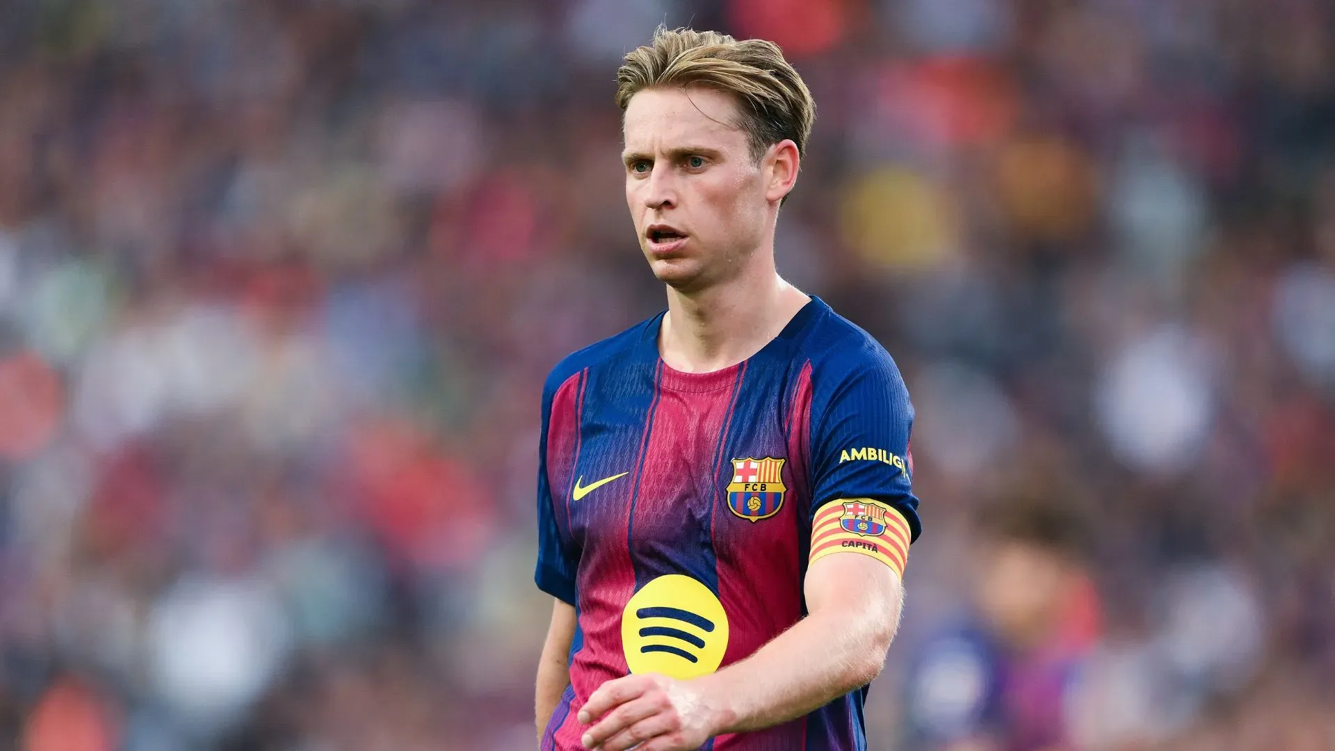 De Jong é um dos capitães do Barcelona (foto: David Ramos/Getty Images)