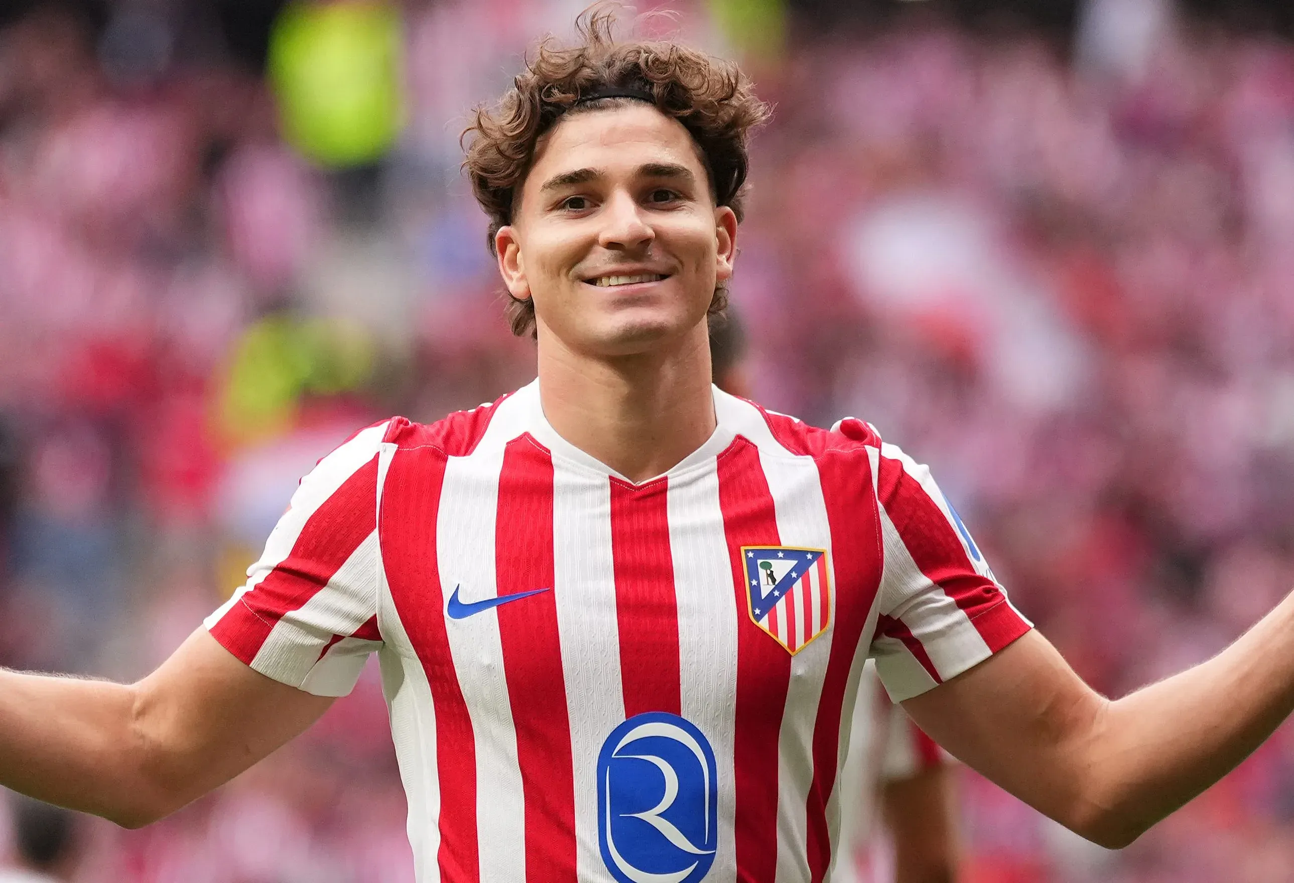 Julián Álvarez, em campo