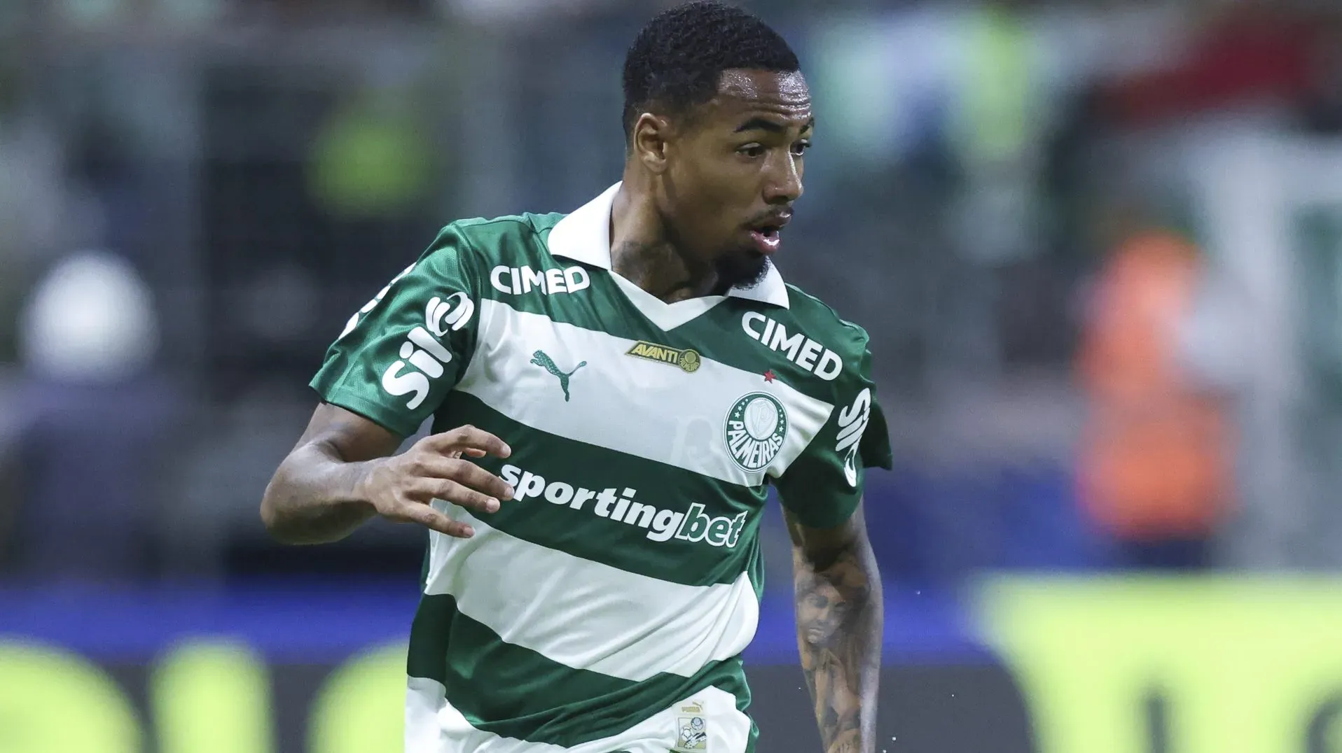 Allan, do Palmeiras, é alvo do Newcastle. (Photo by Alexandre Schneider/Getty Images)