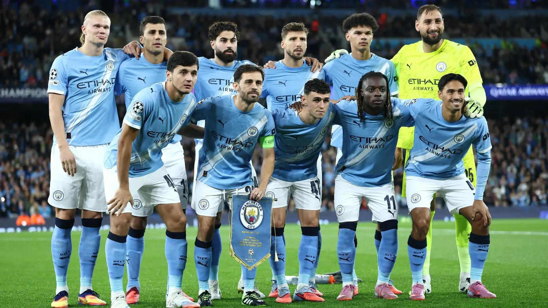 Manchester City busca mais uma vitória pela Premier League (foto: Dan Istitene/Getty Images)