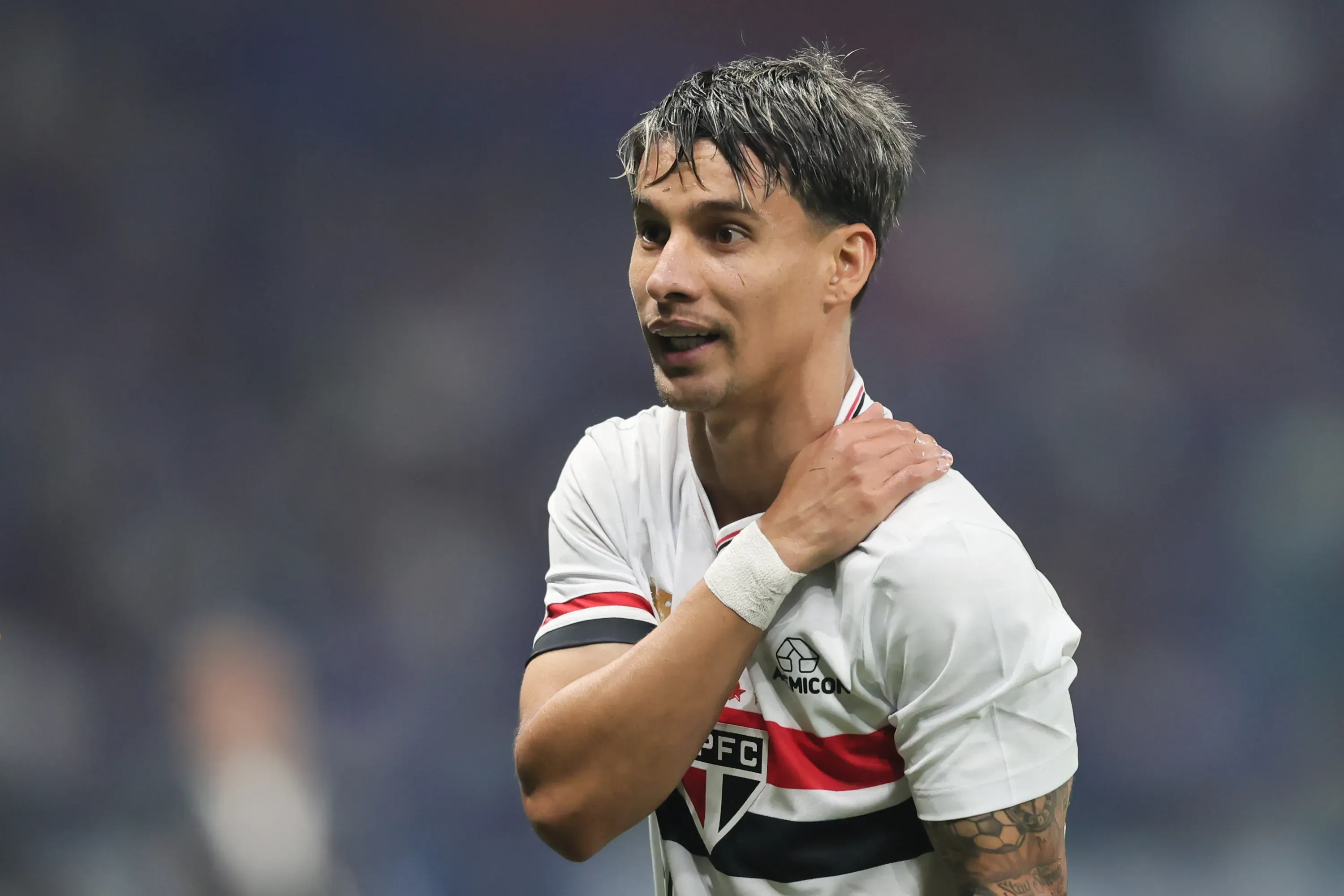 Ferreira, atacante do São Paulo – Foto: Gilson Lobo/AGIF