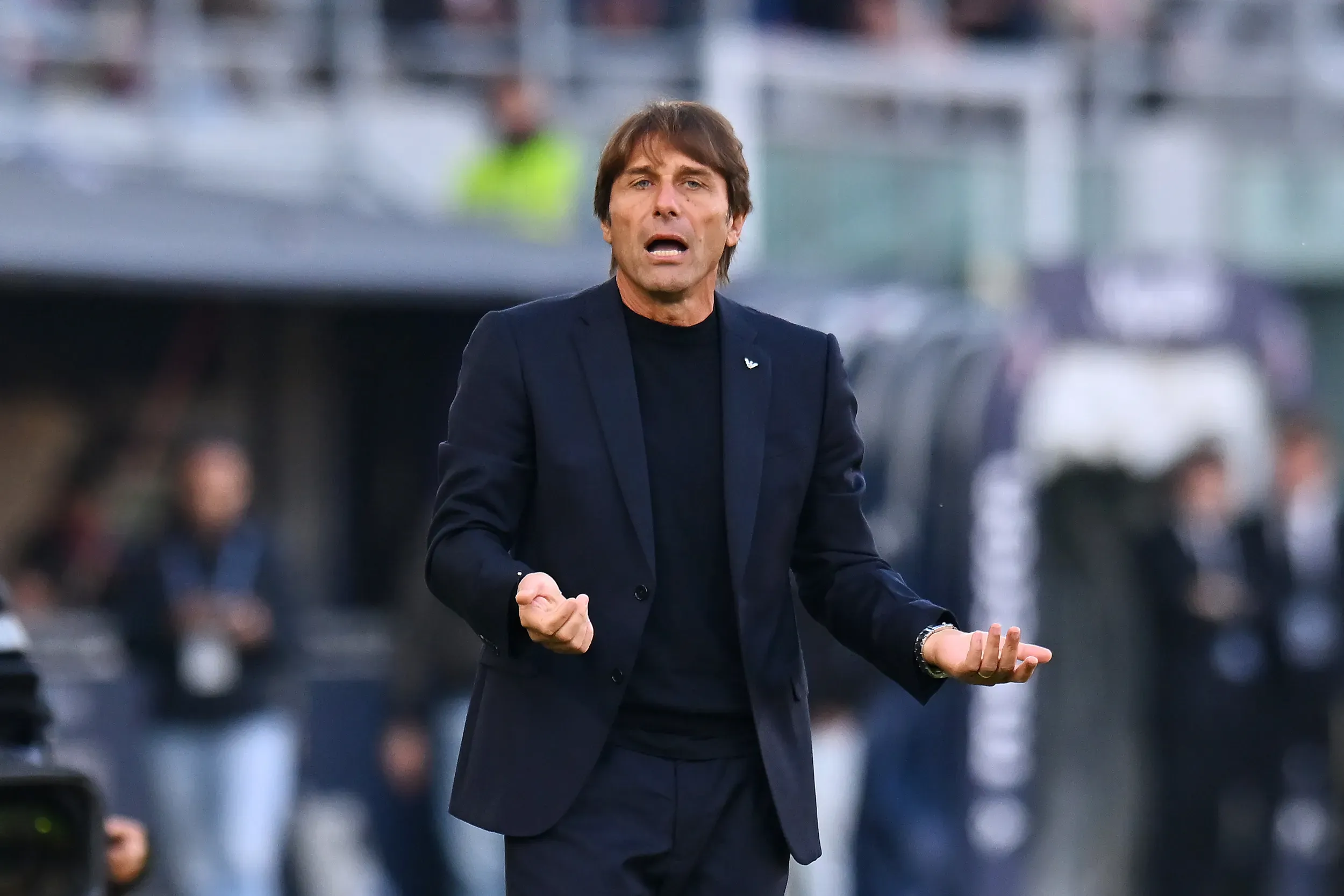Antonio Conte, técnico do Napoli (Photo by Alessandro Sabattini/Getty Images)