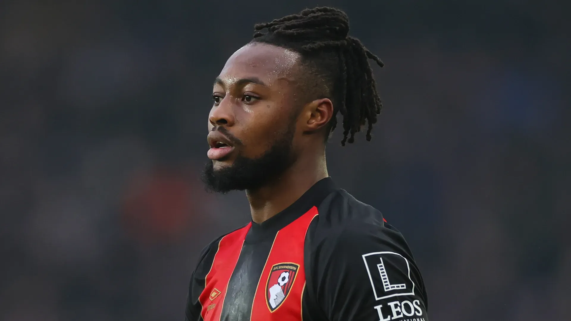 Antoine Semenyo durante partida do Bournemouth