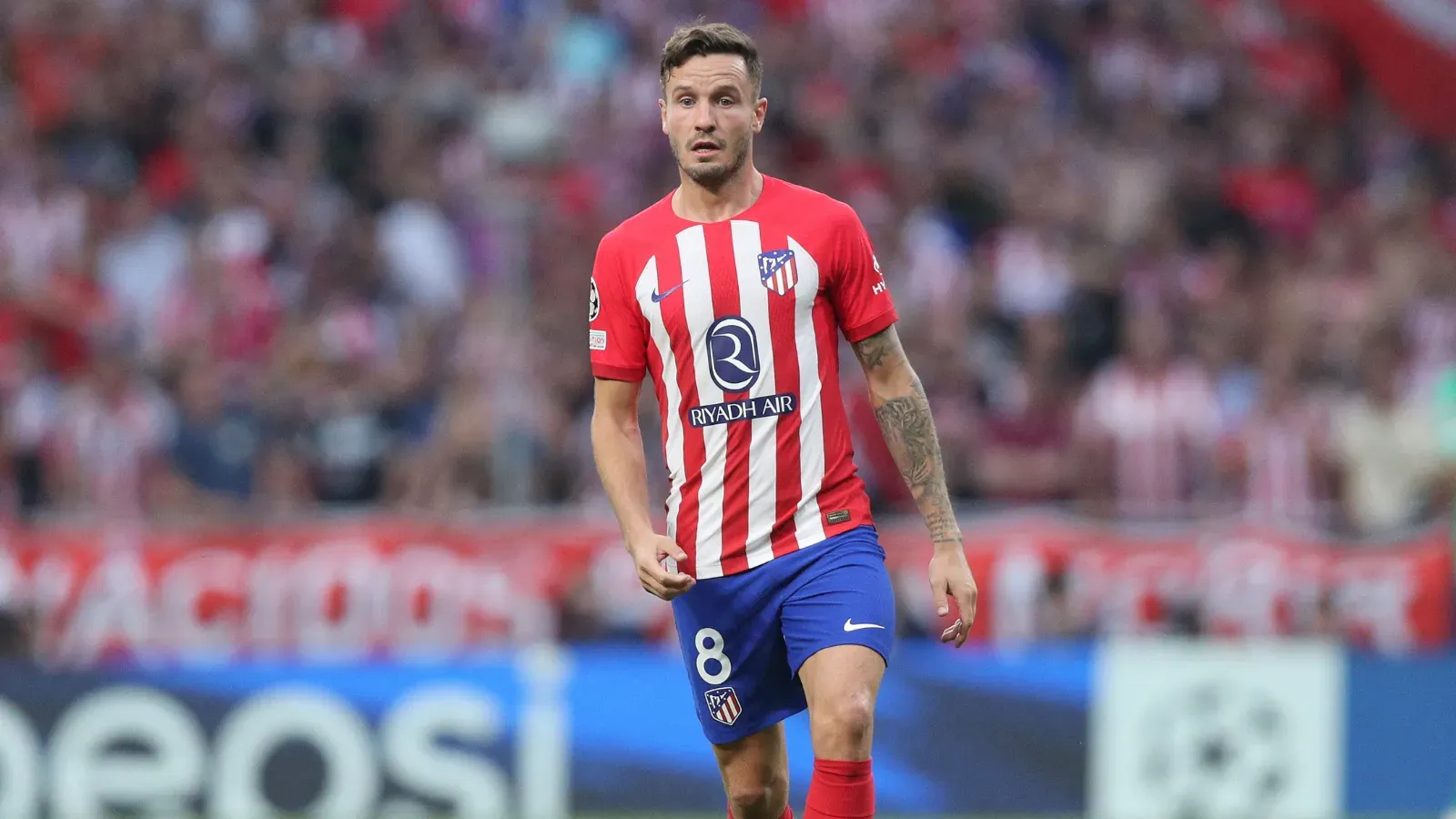 Saúl Ñíguez com a camisa 8 do Atlético de Madrid (Photo by Gonzalo Arroyo Moreno/Getty Images)