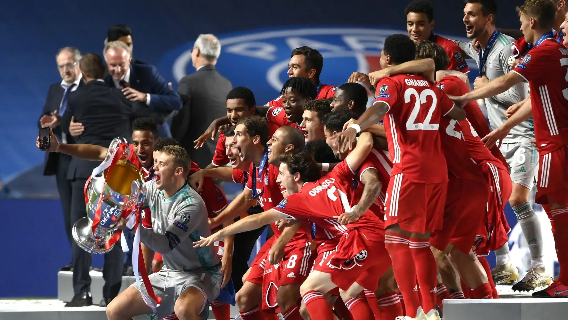 Internautas compararam o Mirassol ao Bayern de Munique que venceu a Champions League com 100% de aproveitamento (foto: Lluis Gene/Getty Images)