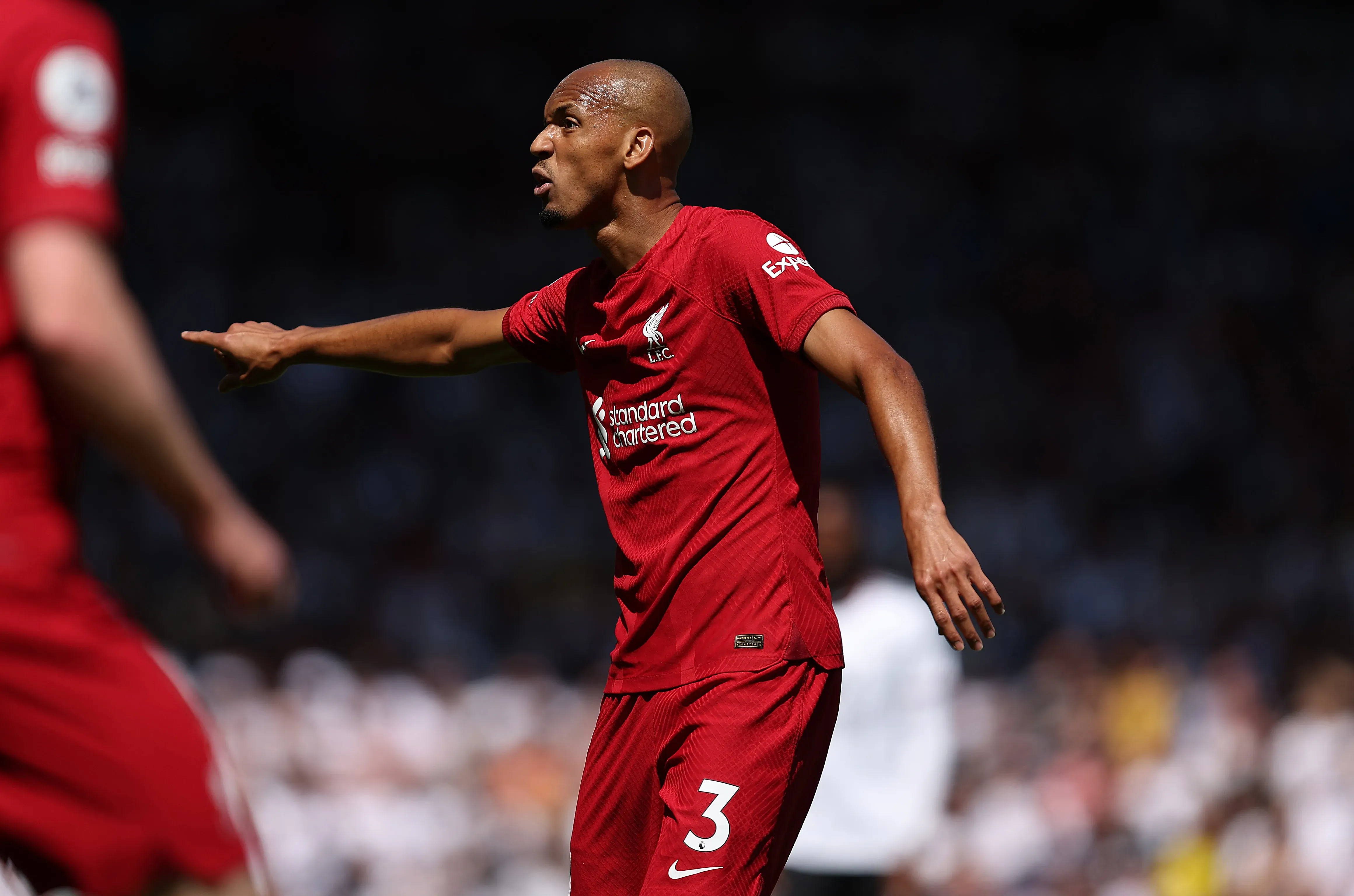 Fabinho nos tempos de Liverpool (Foto: Julian Finney/Getty Images)