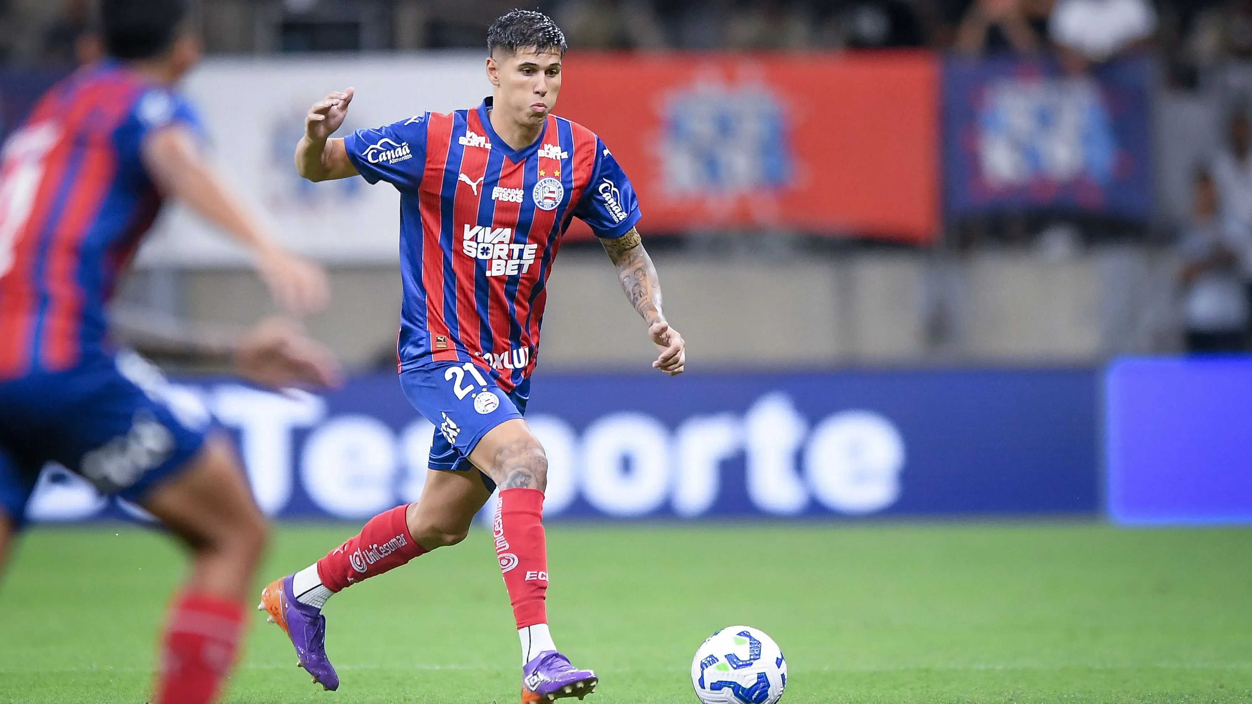 Ramos MIngo em jogo do Bahia. Foto: Jhony Pinho/AGIF