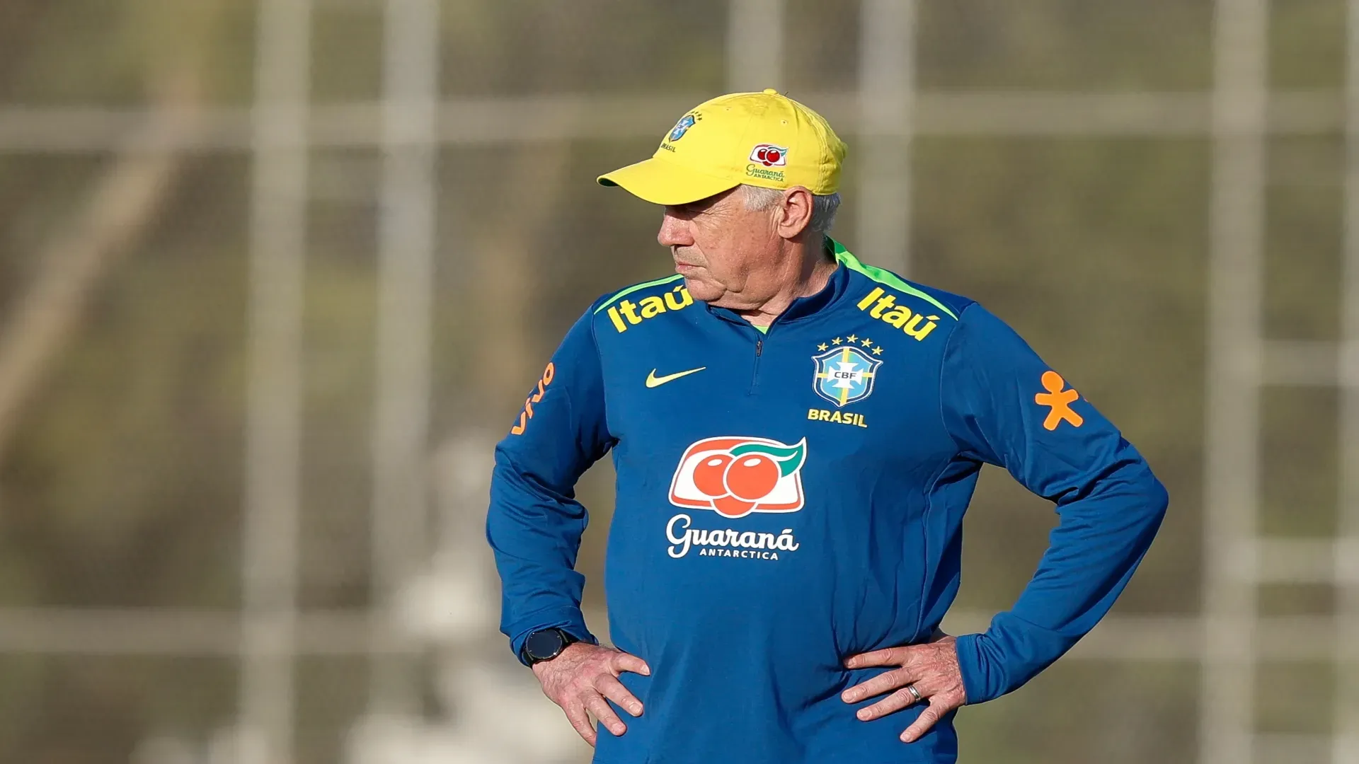 Carlo Ancelotti, técnico do Brasil – Miguel Schincariol/Getty Images