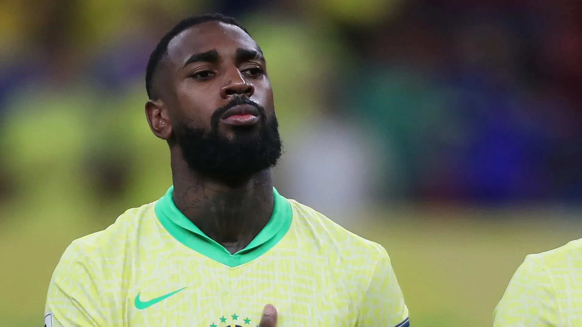 Gerson em ação na Seleção Brasileira