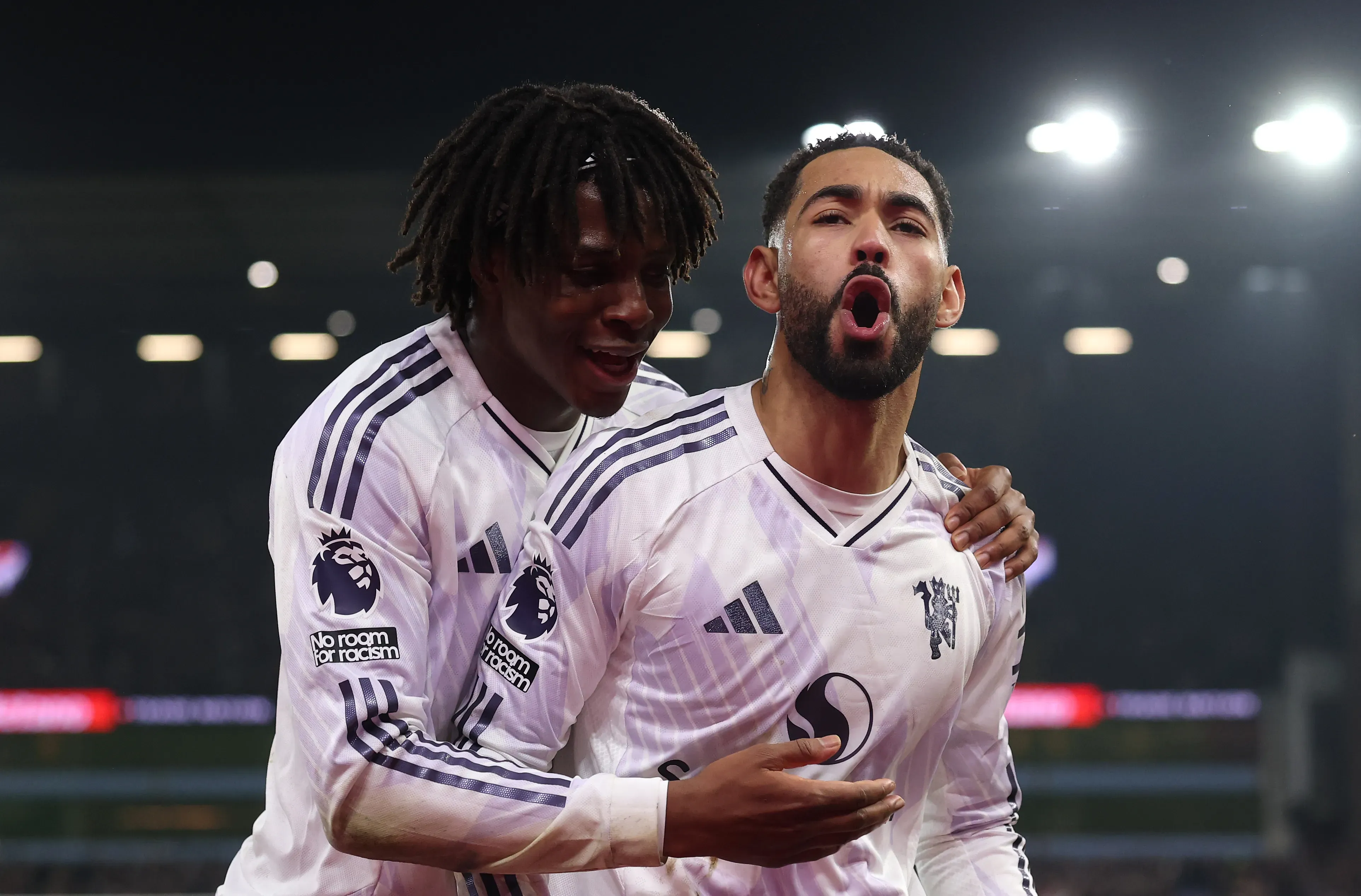 Matheus Cunha, do Manchester United: Red Devils entram em campo pelo boxing day (Photo by Alex Pantling/Getty Images)