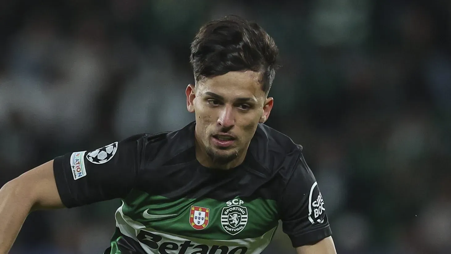 Biel corre em jogo do Sporting. (Foto: Carlos Rodrigues/Getty Images)