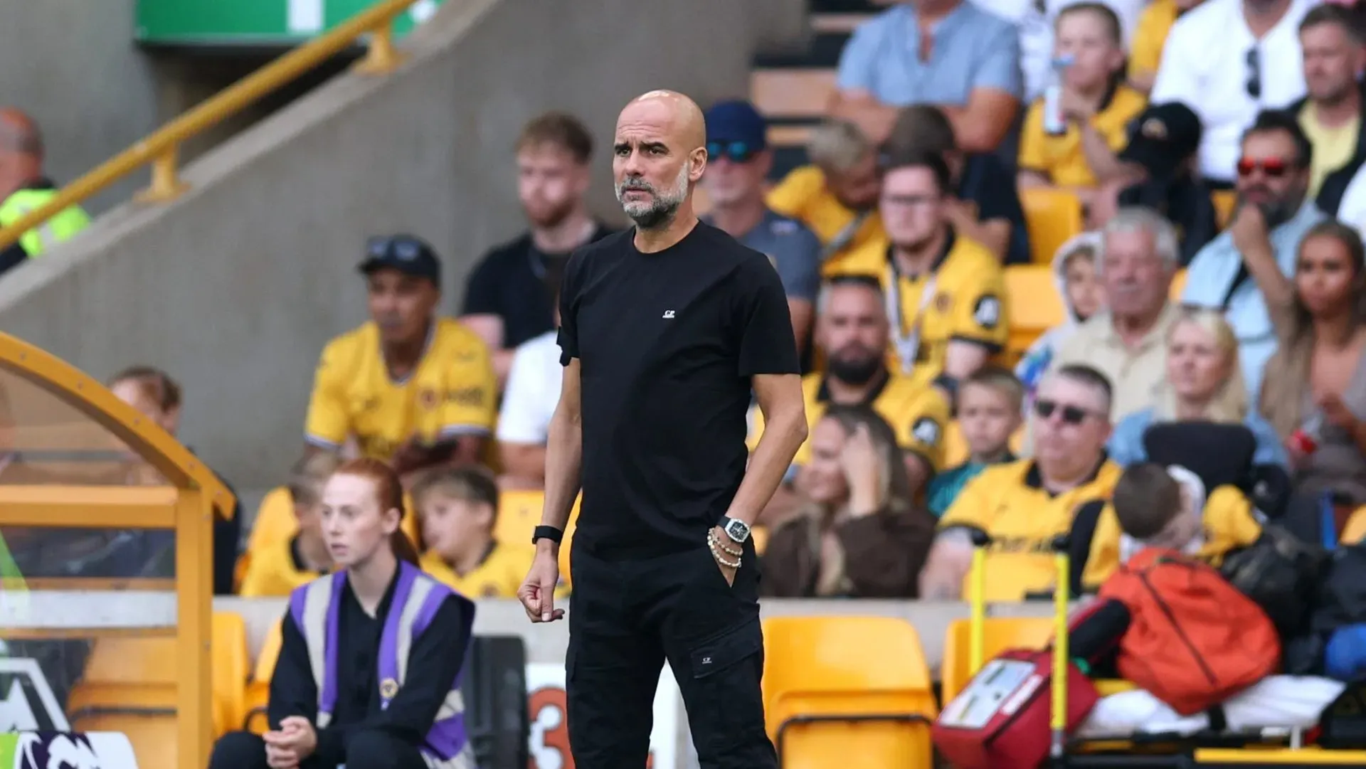 Guardiola, técnico do Manchester City. (Foto: Michael Regan/Getty Images)
