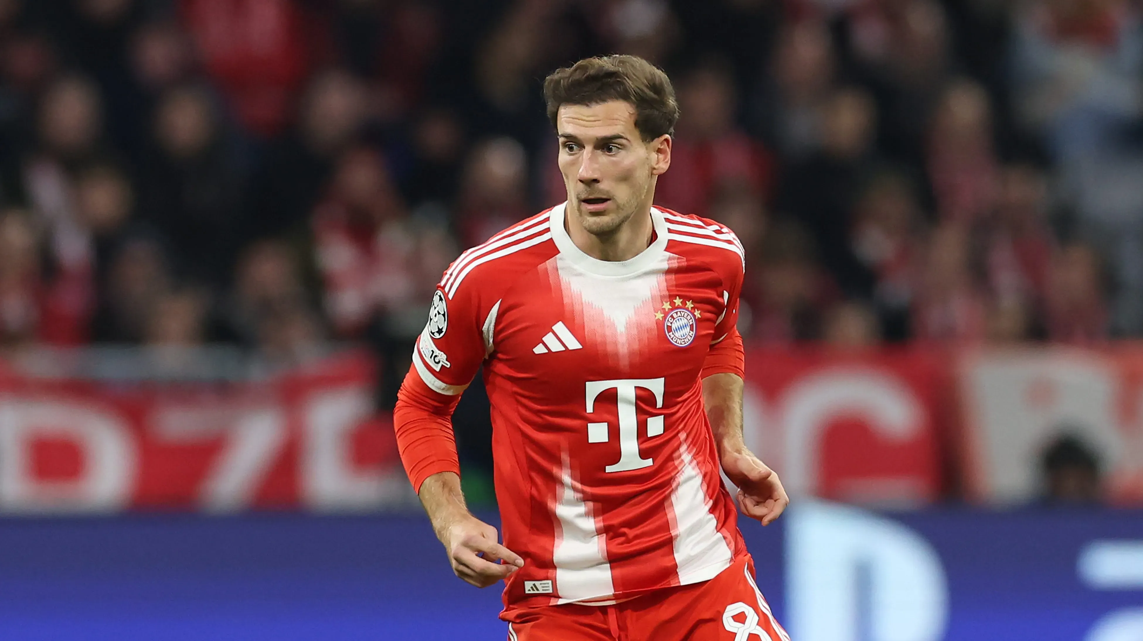 Goretzka em campo pelo Bayern de Munique