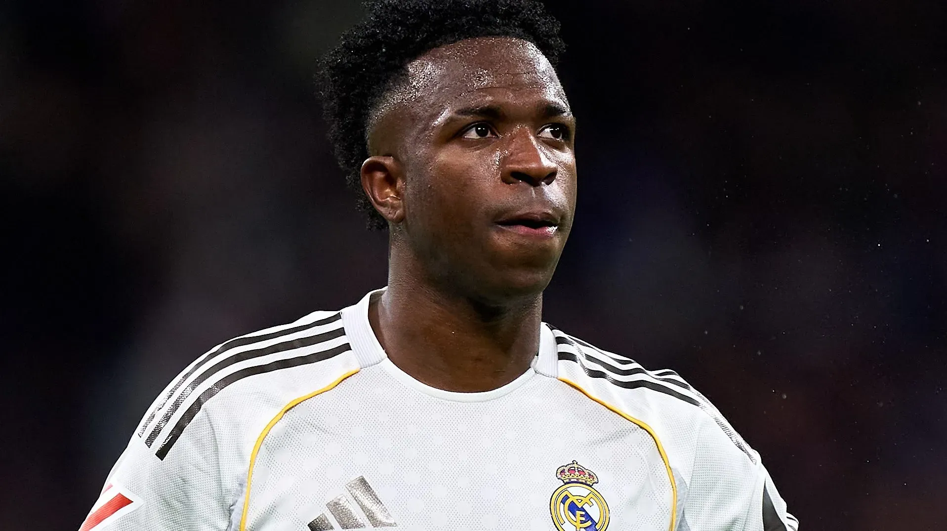 Vini Jr durante jogo do Real Madrid. (Photo by Angel Martinez/Getty Images)