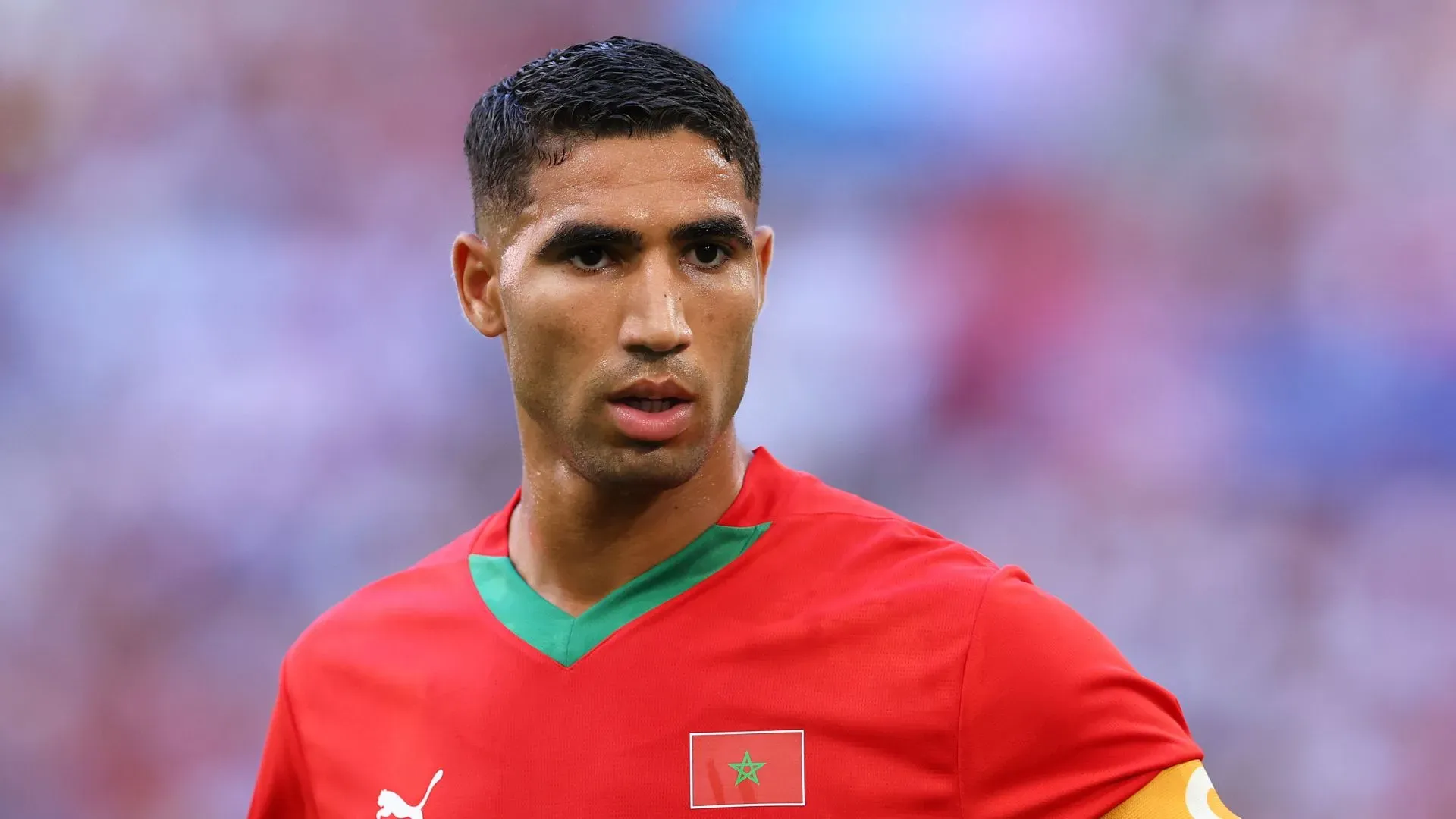 Hakimi não chegou 100% para disputar a Copa das Nações Africanas pela seleção de Marrocos (foto: Alex Livesey/Getty Images)