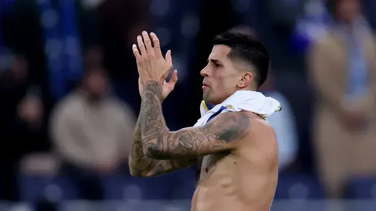 João Cancelo após jogo do Al-Hilal (Abdullah Ahmed/Getty Images)