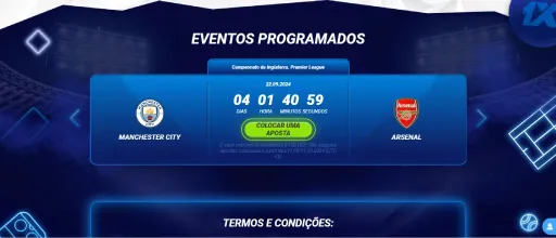 Aposta sem risco da 1xBet com bónus creditado até 24 horas