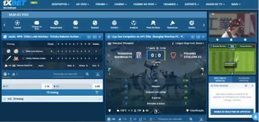 Multi-Ao vivo 1xBet