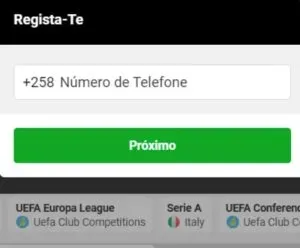 Regista-te na betway