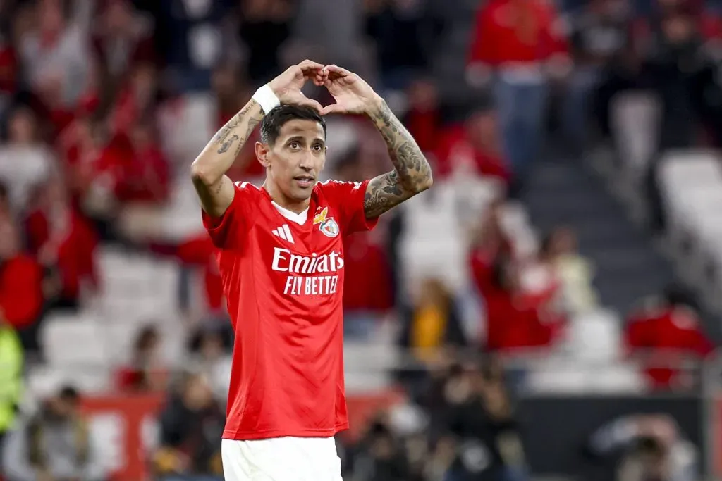 Di María vive excelente forma no Benfica. Foto: Imago