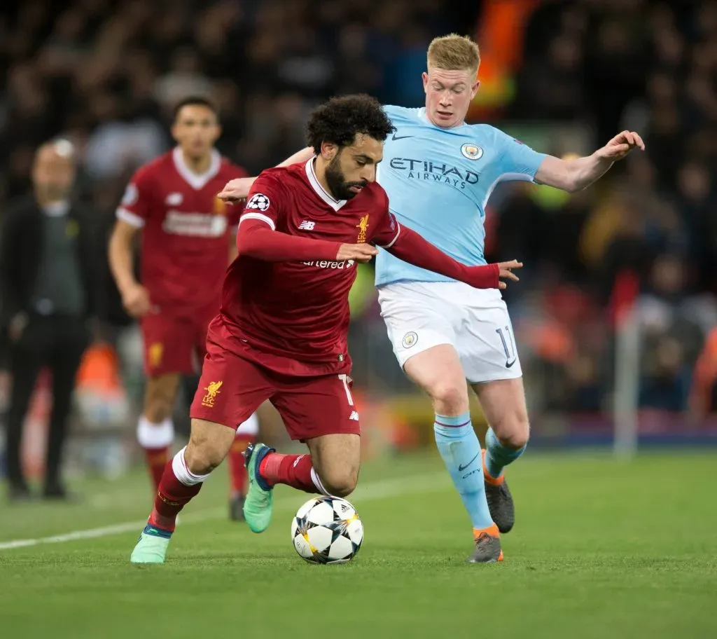Salah e De Bruyne na mira da Arábia Saudita. Foto: Imago.