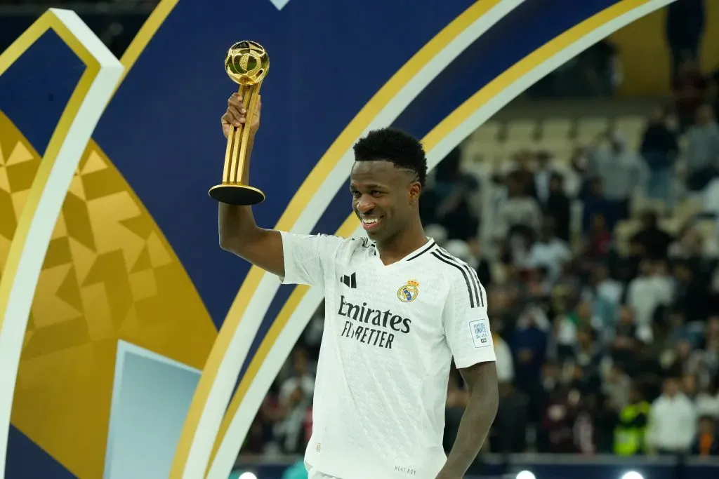 Vinícius Júnior foi eleito melhor jogador da Taça Intercontinental. Foto: Imago