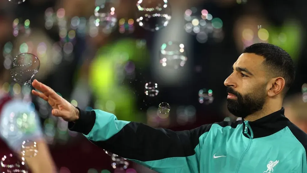 Salah pode estar de saída do Liverpool. Foto: Getty.