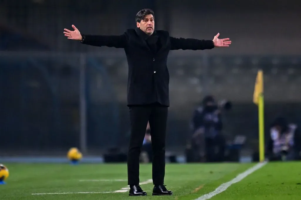 Paulo Fonseca era um dos possíveis sucessores de Lopetegui. Foto: Alessandro Sabattini/Getty Images.