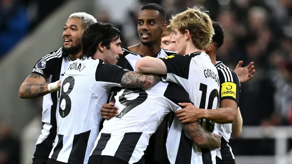 Newcastle venceu o Wolves por 3-0. Foto: Getty.