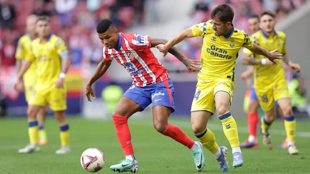 Reinildo Mandava pode estar de saída do Atlético de Madrid. Foto: Getty.