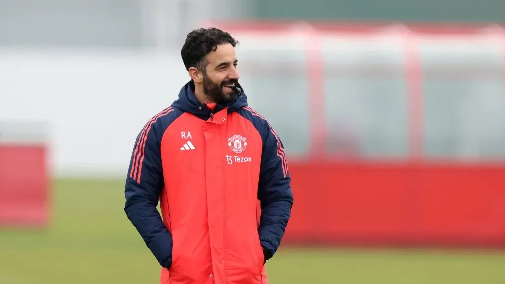 Ruben Amorim, treinador do Manchester United