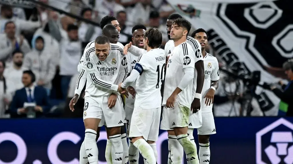 Real Madrid festeja vitória contra o Salzburgo