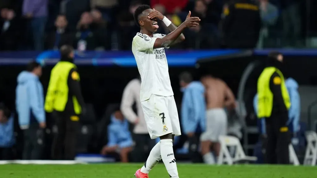 Vini Jr. está a ser cobiçado. Foto: Getty.