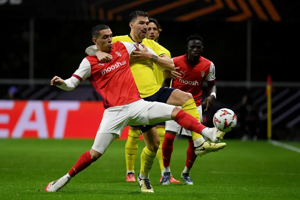 SC Braga venceu a líder Lazio, mas acabou eliminada. Foto: Getty Images