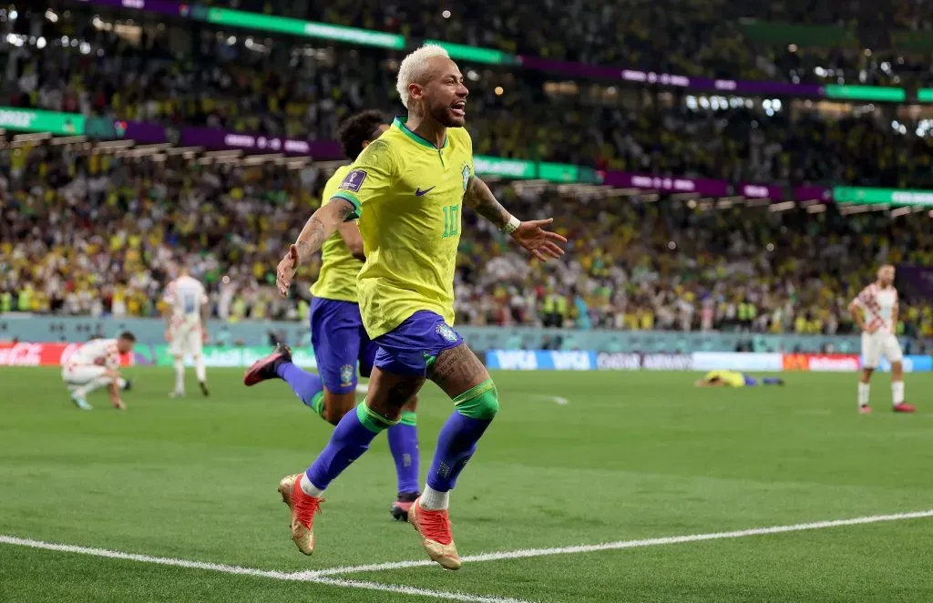 Neymar no seu último Mundial. Foto: Lars Baron/Getty Images