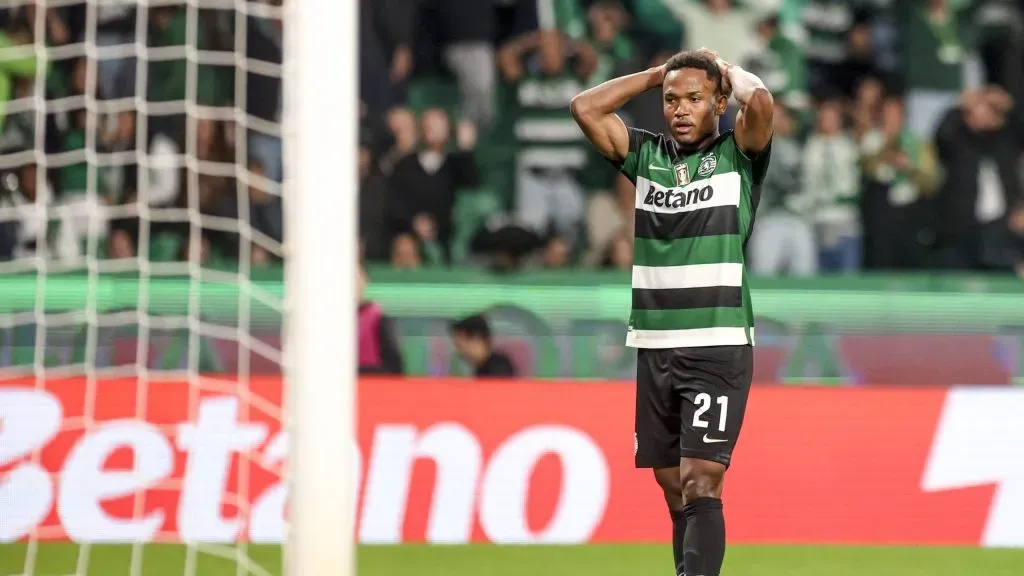 Geny Catamo vive momento difícil no Sporting. Foto: Imago.