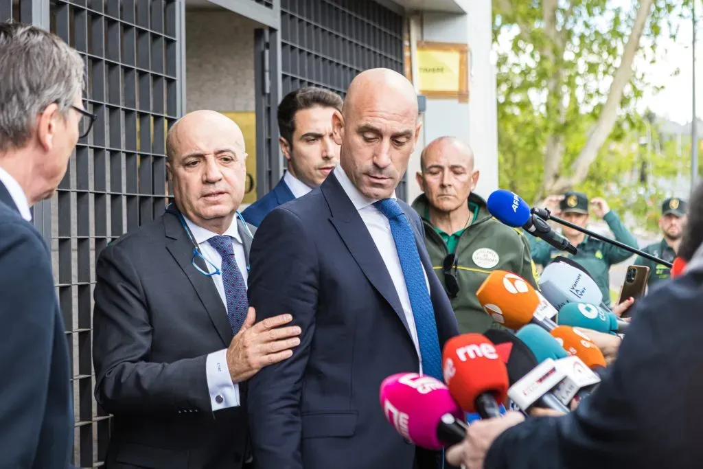 Luis Rubiales, antigo presidente da Federação Espanhola. Foto: Getty Images