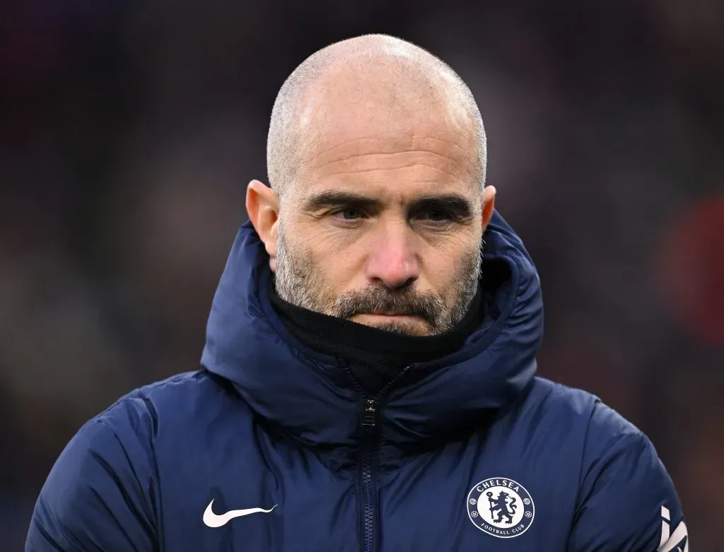 Enzo Maresca, treinador do Chelsea. Foto: Getty Images