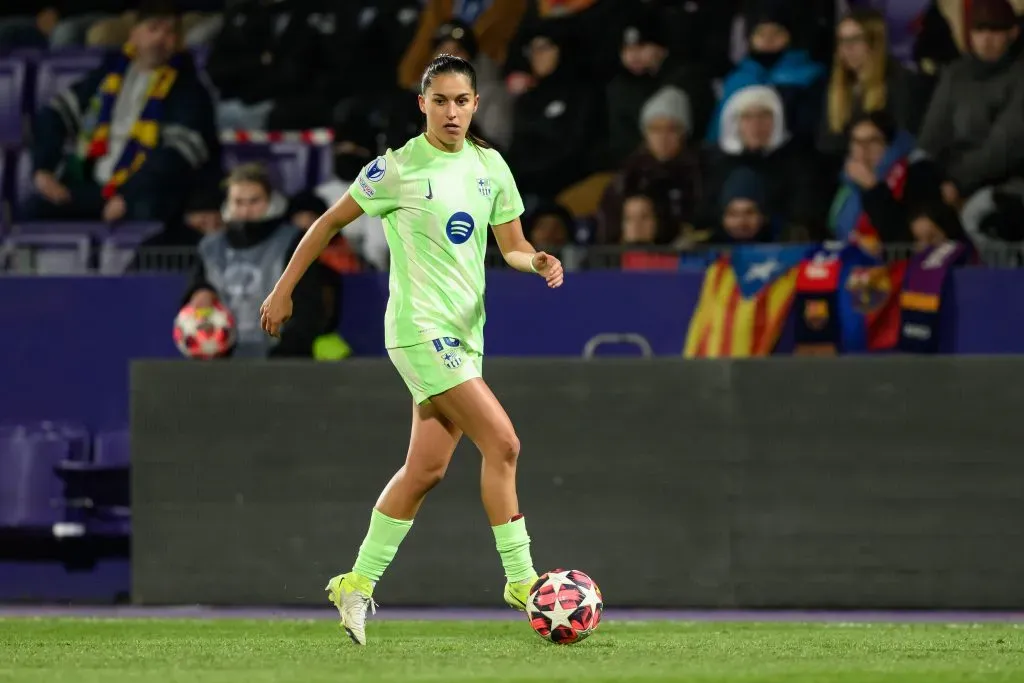 Kika Nazareth, jogadora do Barcelona. Foto: Getty Images