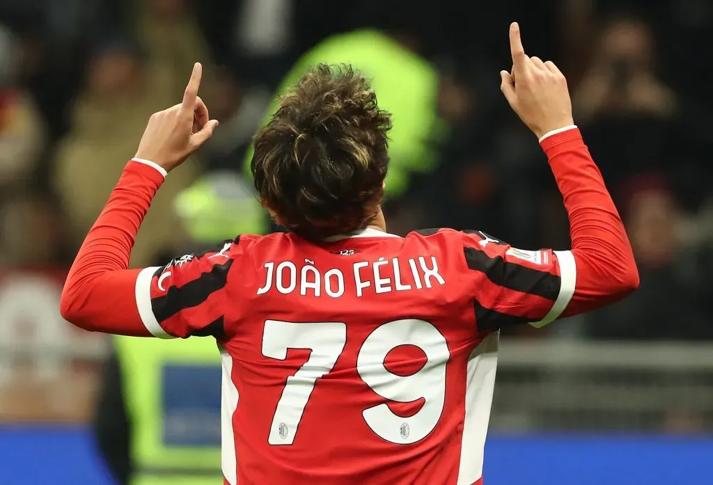 João Félix, jogador do AC Milan. Foto: Getty Images