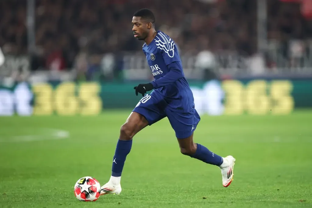 Ousmane Dembélé, jogador do PSG. Foto: Getty Images