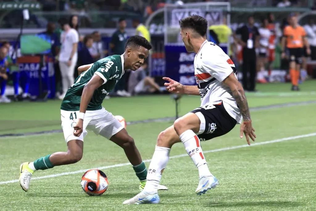 Palmeiras empatou com São Paulo no Paulista. Foto: AGIF