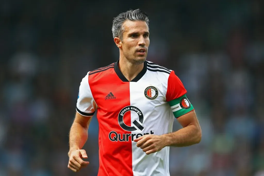 Van Persie já jogou pelo Feyenoord. Foto: Getty Images
