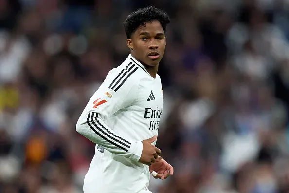 Endrick ao serviço do Real Madrid em La Liga. Foto: Getty Images