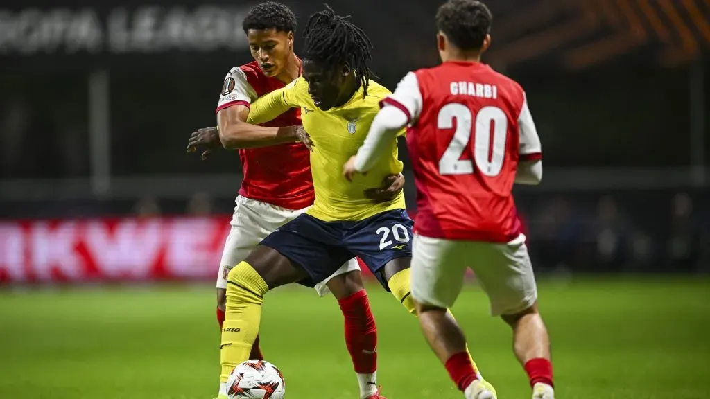 Francisco Chissumba tem contrato com o SC Braga até 2028. Foto: Getty Images.