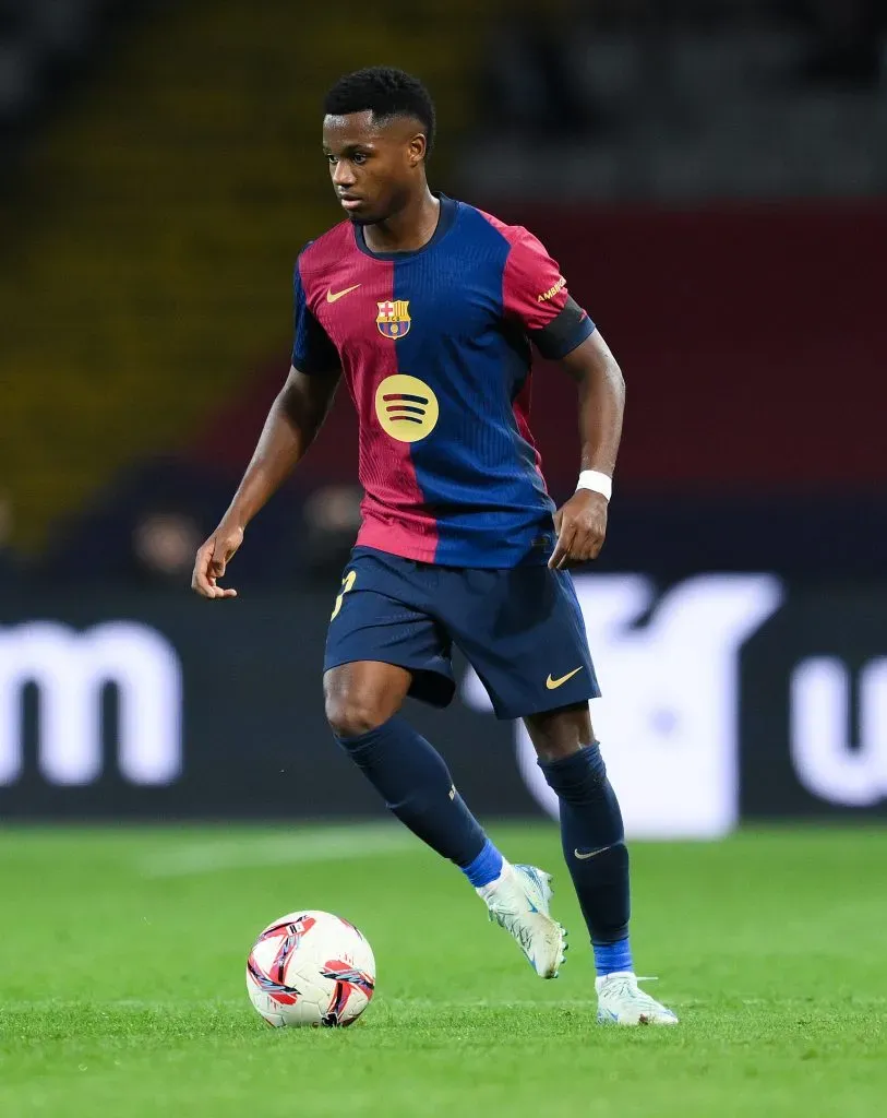 Ansu Fati, jogador do Barcelona. Foto: Getty Images